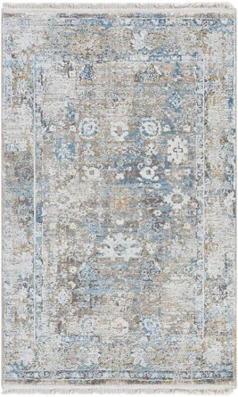 Surya Radtke Oriental Sky Blue Area Rug | Wayfair | Wayfair Professional