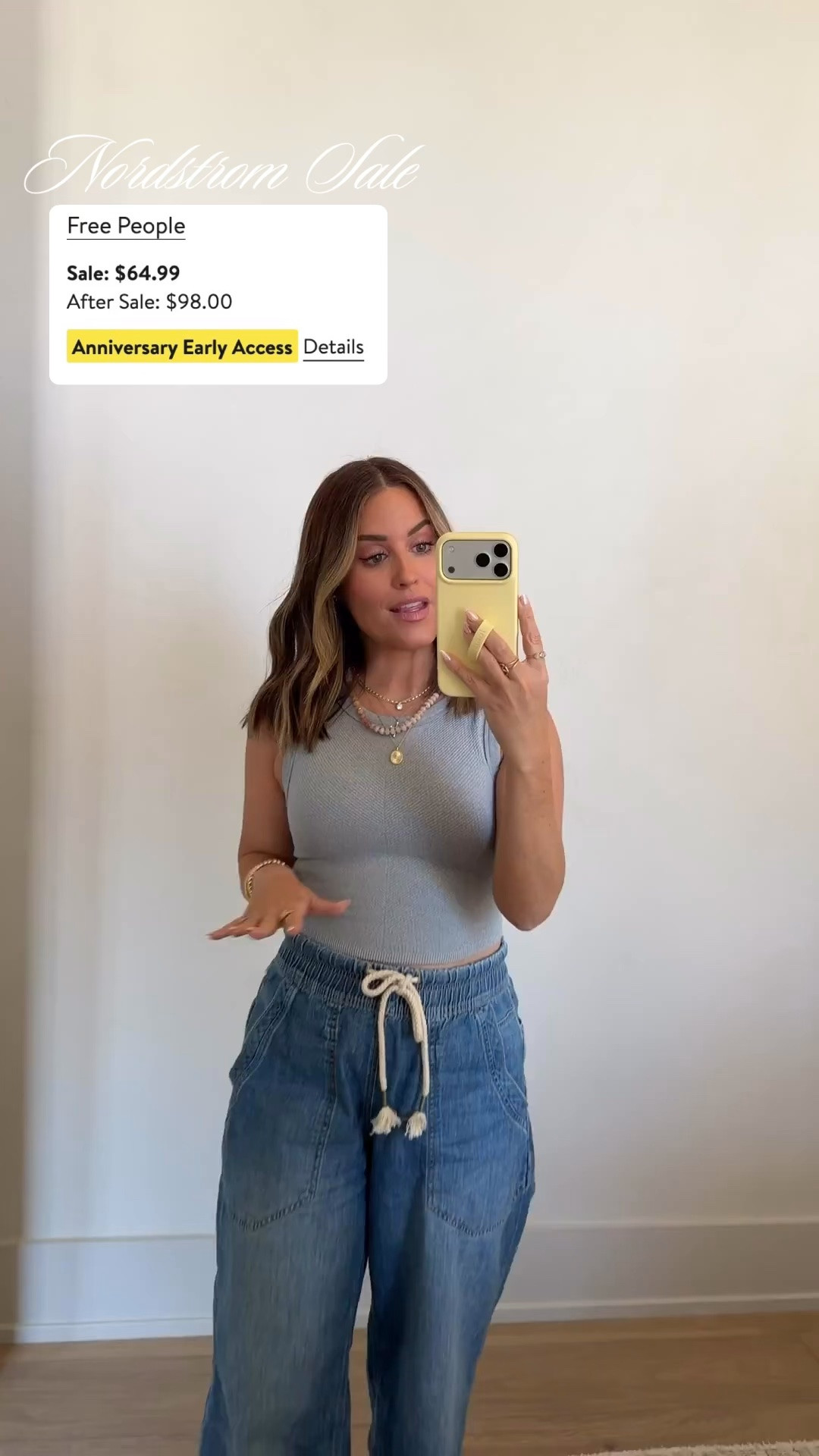 These pull on denim jeans have been a favorite of mine through summer + pregnancy! They’re currently included in the Nordstrom Anniversary Sale, over $30 off! I’m wearing an xs & they feature an elastic waistband for a comfortable fit! 

Bump friendly denim || sale alert || denim sale || free people sale || summer outfits || pregnancy ||

#LTKootd #LTKSeasonal #LTKSaleAlert