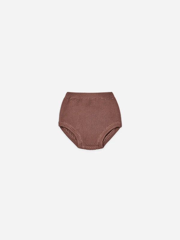 knit bloomer | pecan | Quincy Mae