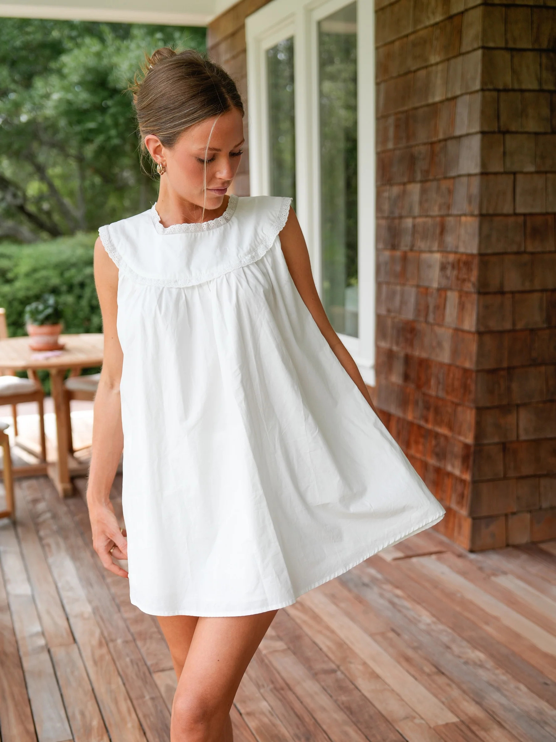 The Cooper Set - White Eyelet | Darling Loungewear