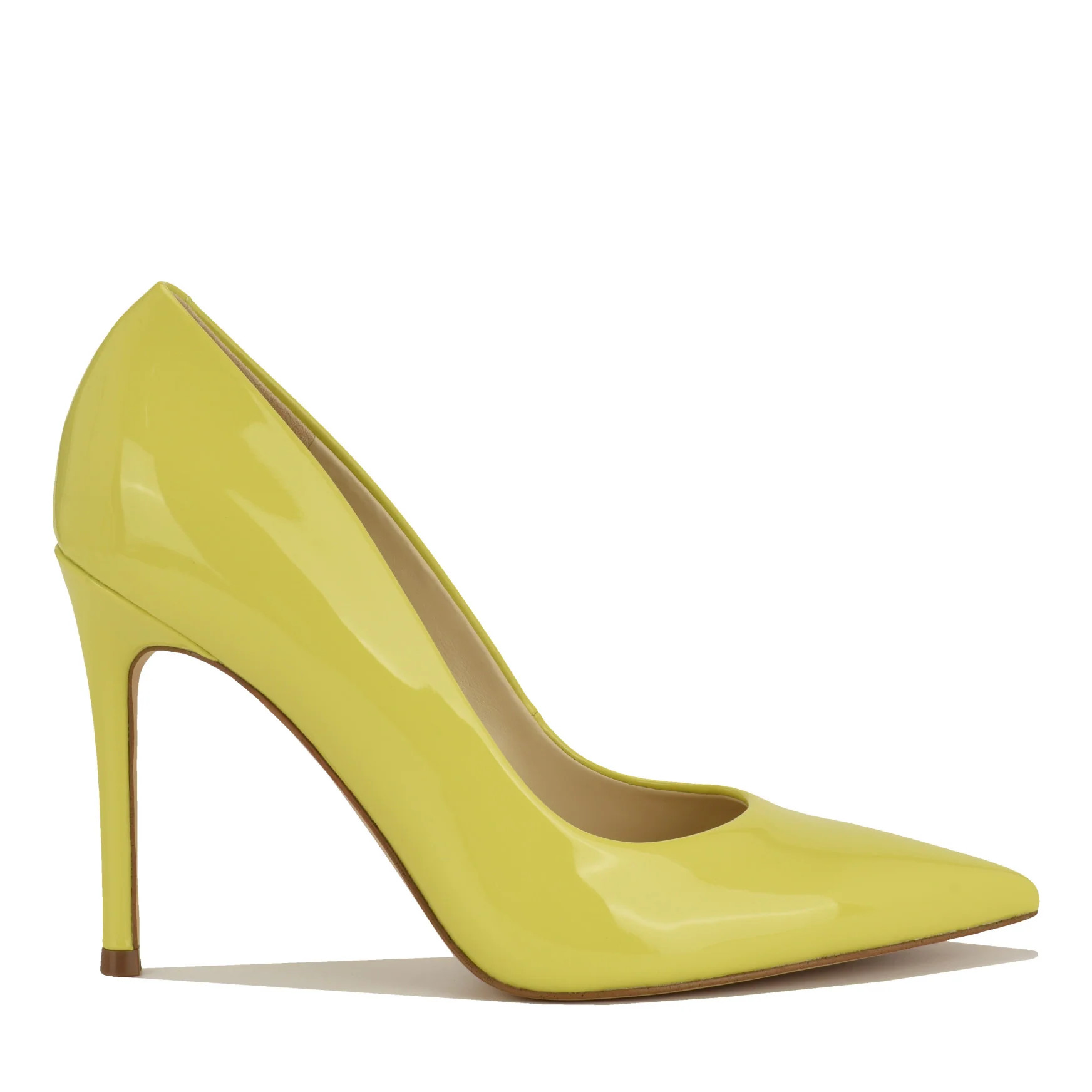 Women's Fresh Pointy Toe Pumps - Yellow Green Patent | Nine West | Nine West (US)