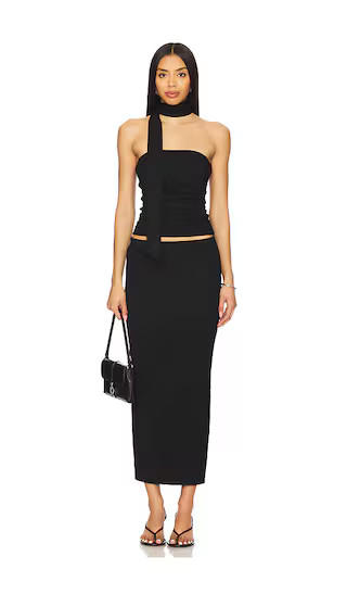 Dragana Skirt Set in Black | Revolve Clothing (Global)