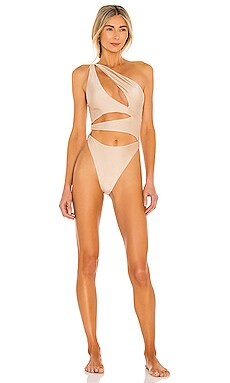 Michael Costello x REVOLVE Kailo One Piece in Nude from Revolve.com | Revolve Clothing (Global)