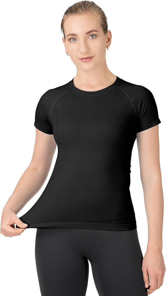 MathCat Workout Shirts for Women,Workout Tops for Women Short Sleeve,Yoga T Shirts for Women,Breatha | Amazon (US)
