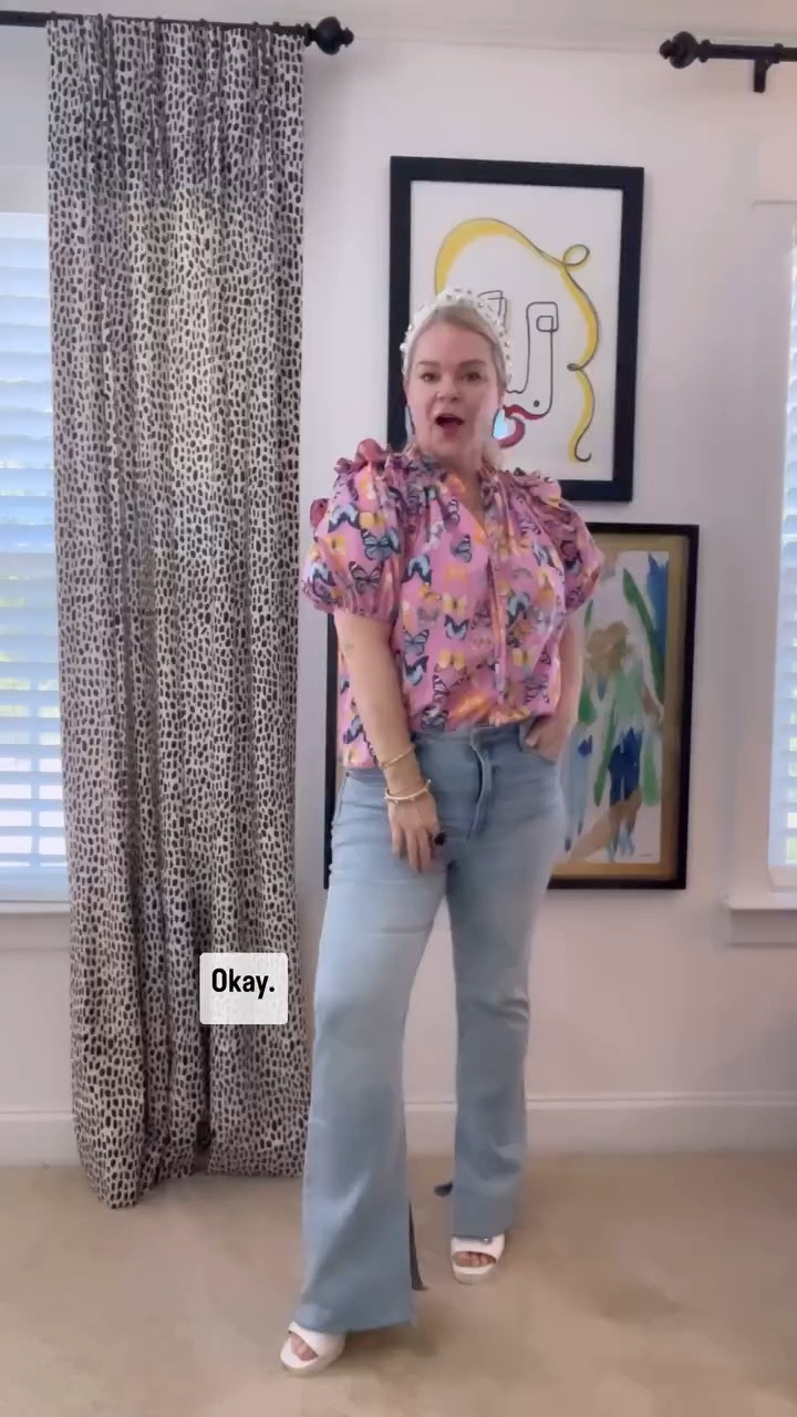 Babes, let’s GOOOO! Wearing @shopmarisdehart head to toe. DM them to check stock and use my one time code: JUJU20. 🦋 

Linking more options for you here.

#charlestonmoms #getdressed #positivity #denimstyle #ootd #casualootd @shopmoonseed earrings
Date night outfit 