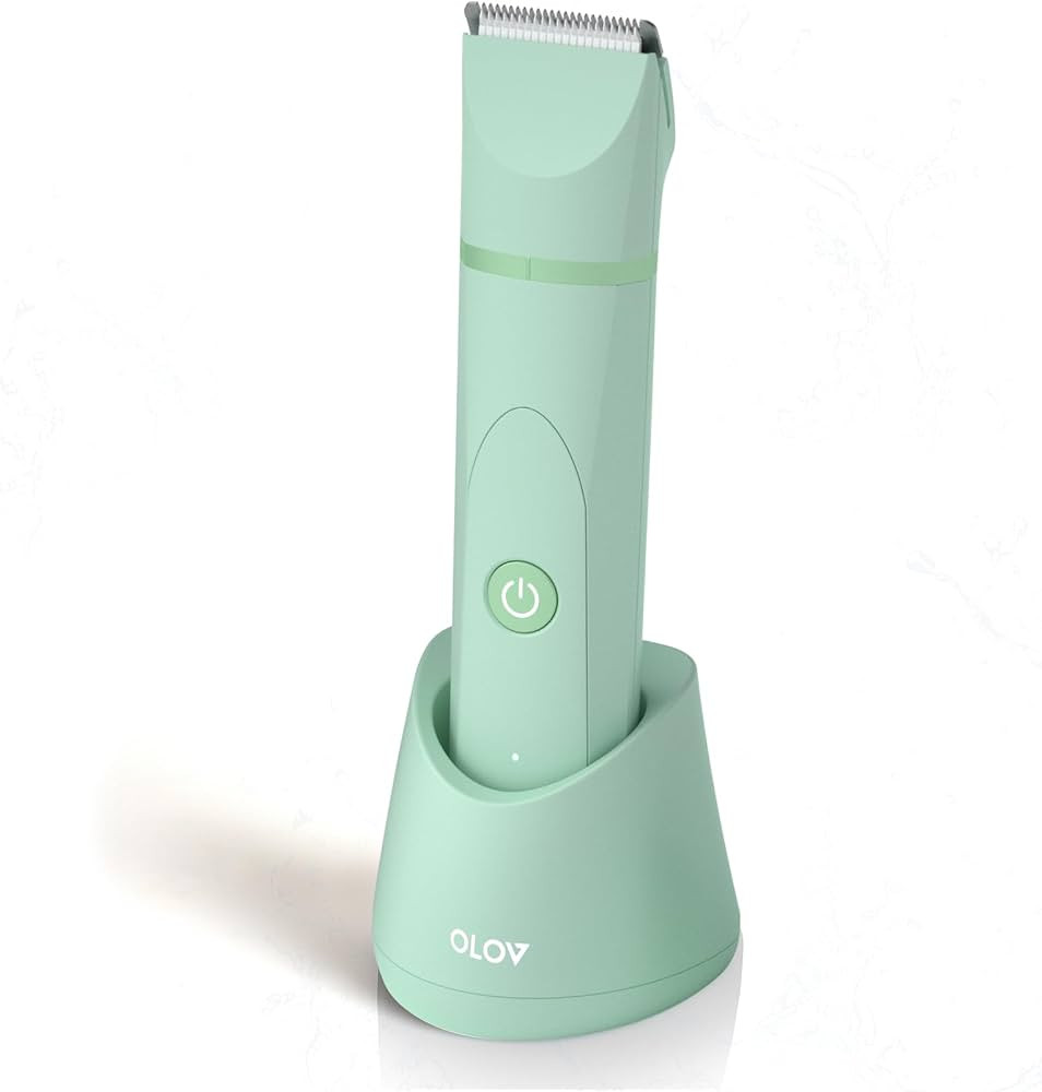 OLOV Electric Body Hair Trimmer - Groin Trimmer for Men - Bikini Trimmer Women - Wet/Dry Shaver G... | Amazon (US)