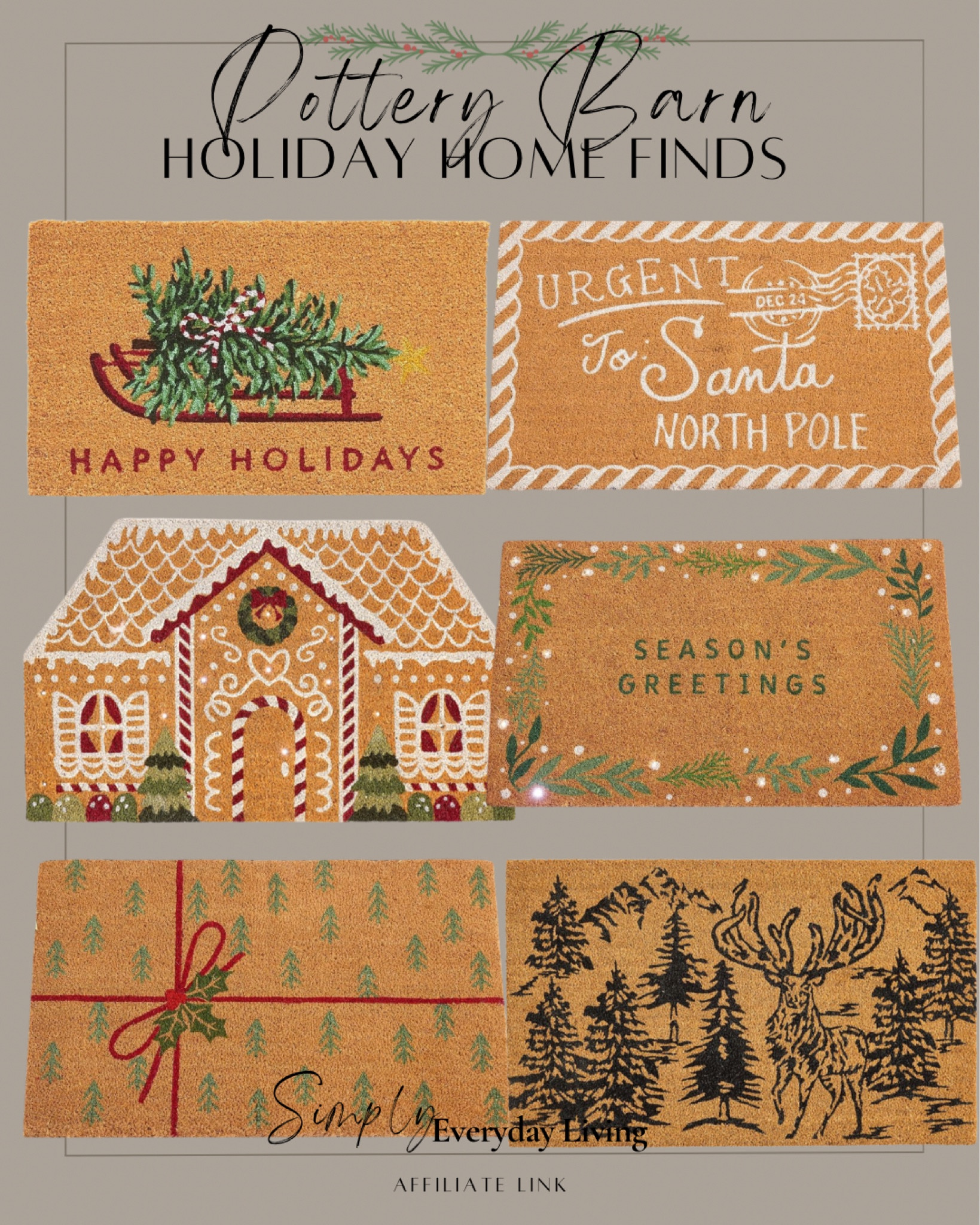 Pottery Barn Holiday Home Finds

#LTKHoliday #LTKSeasonal #LTKHome