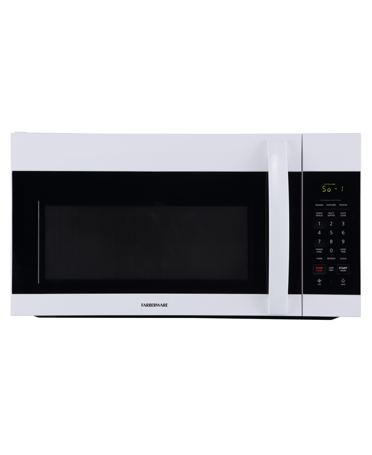 Farberware 1.7 Cubic Feet Microwave Oven FMR17WHT - White | Macy's