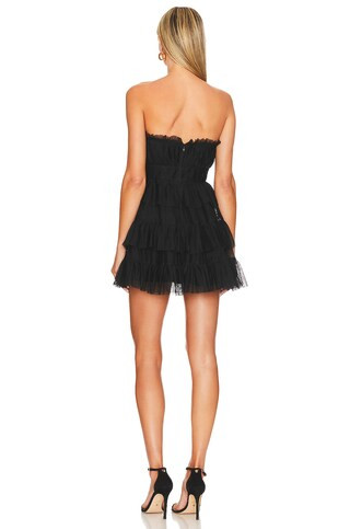 Barlow Mini Dress in Black | Revolve Clothing (Global)