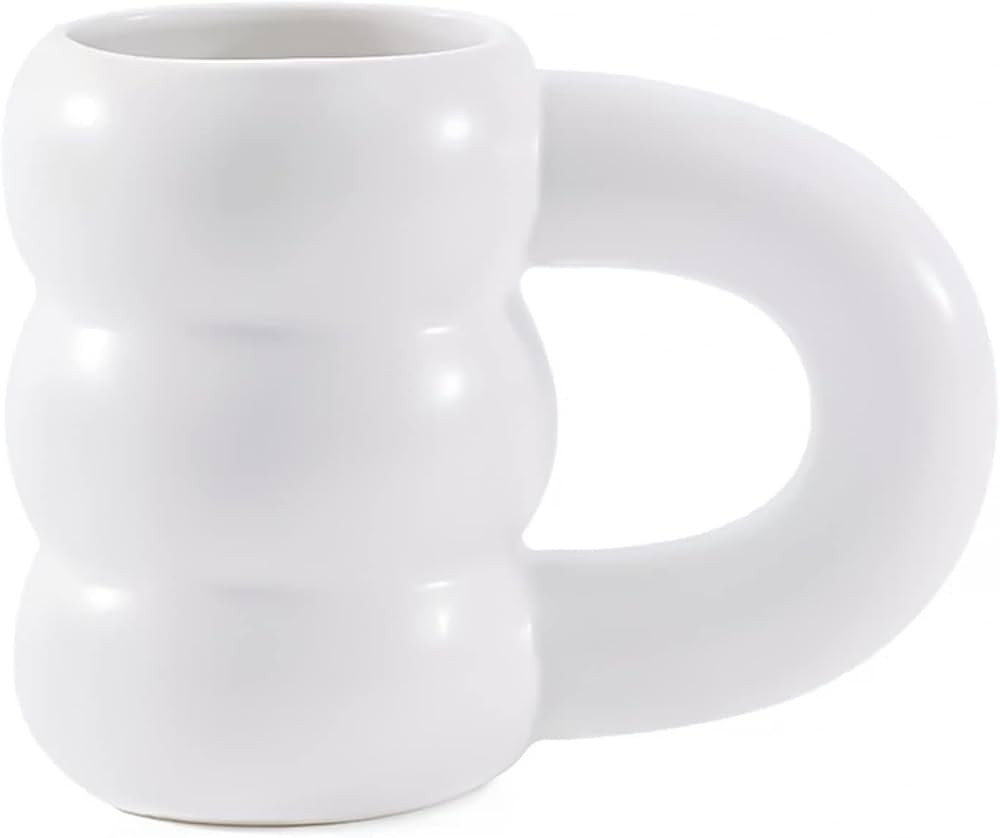 Memoria Collection 12oz Coffee Mug - Ceramic Tea Cups with Handle - Microwave and Dishwasher Safe... | Amazon (US)