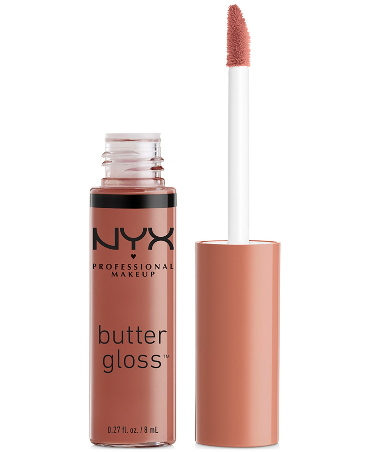 Nyx Professional Makeup Butter Gloss Non-Stick Lip Gloss - Praline | Macy's