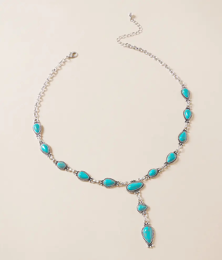 Western Turquoise Necklace | Buckle