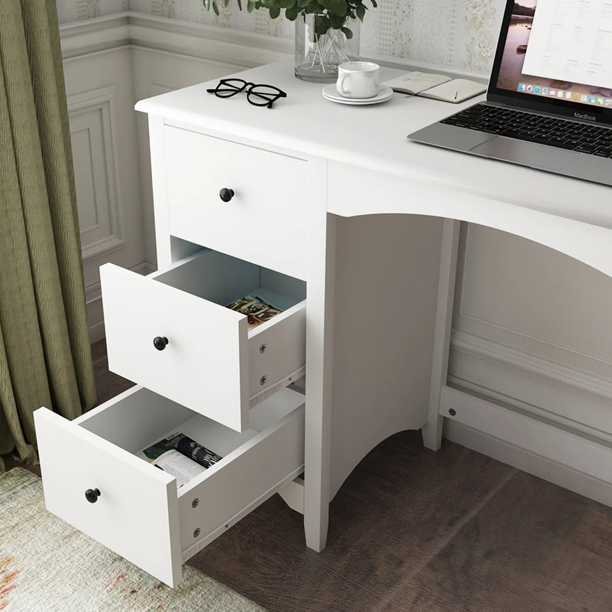 Lark Manor™ Ahva Desk & Reviews | Wayfair | Wayfair North America