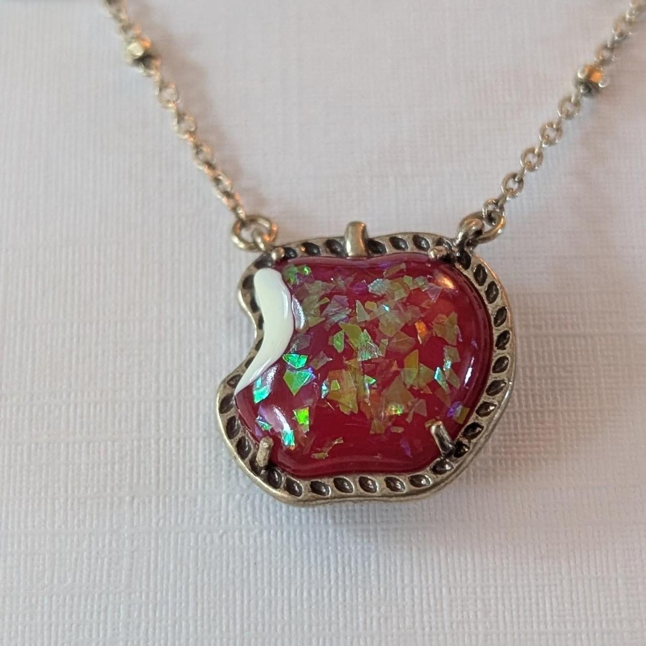 Kendra Scott Women's Jewelry - Gold/Red | Depop US