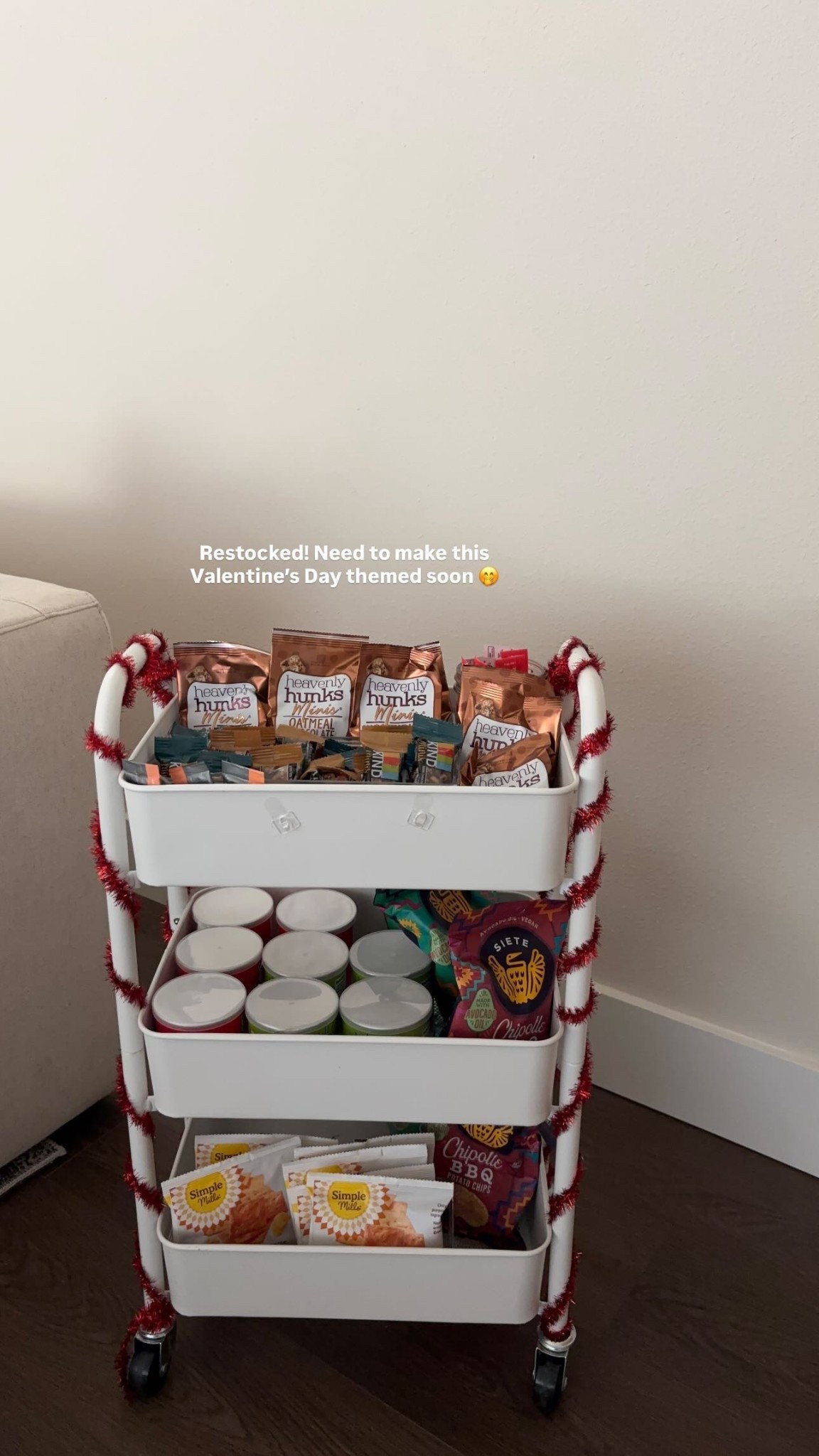 Restocked the cart for delivery drivers!

#LTKFindsUnder100 #LTKfoodie #LTKHome