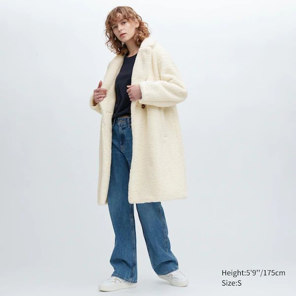 Windproof Outer Fleece Tailored Coat | UNIQLO (US)