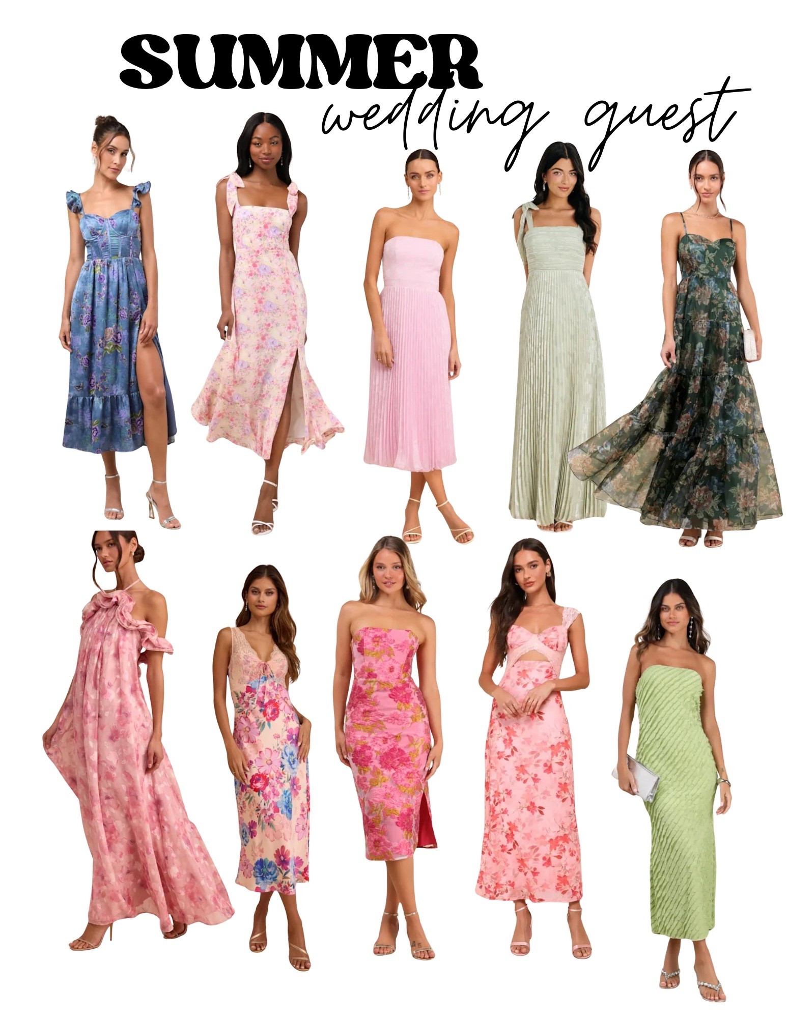 SUMMER WEDDING GUEST

#LTKWedding #LTKSeasonal #LTKootd