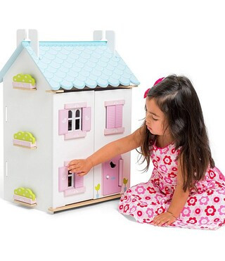 Daisylane Blue Bird Cottage Dollhouse & Furniture | Dillards