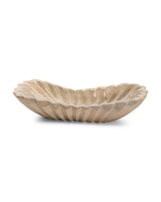 14x6x3 Travertine Bowl | Mother's Day Gifts | Marshalls | Marshalls