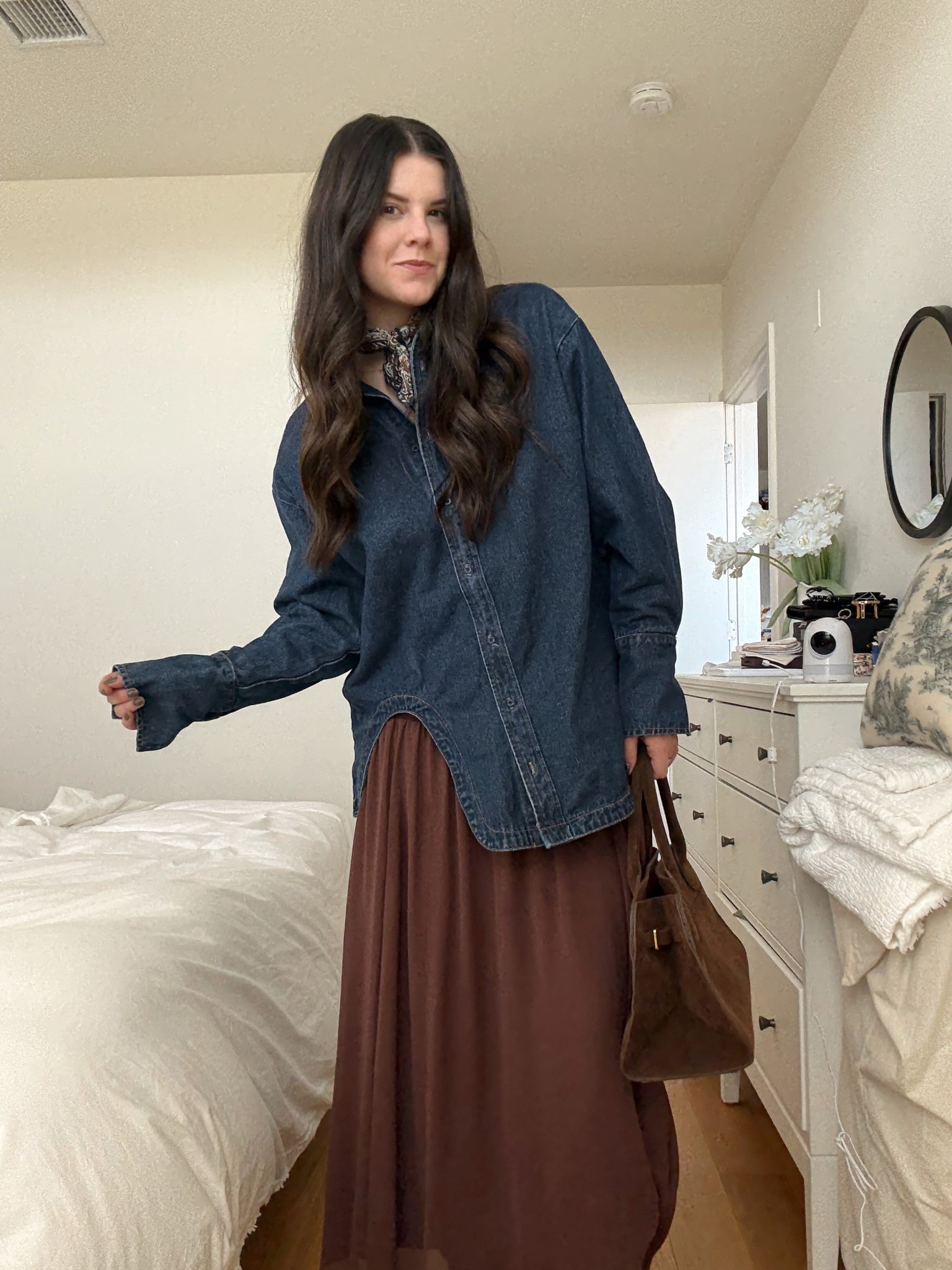 Best denim shirt for fall! 

#LTKSeasonal #LTKWorkwear