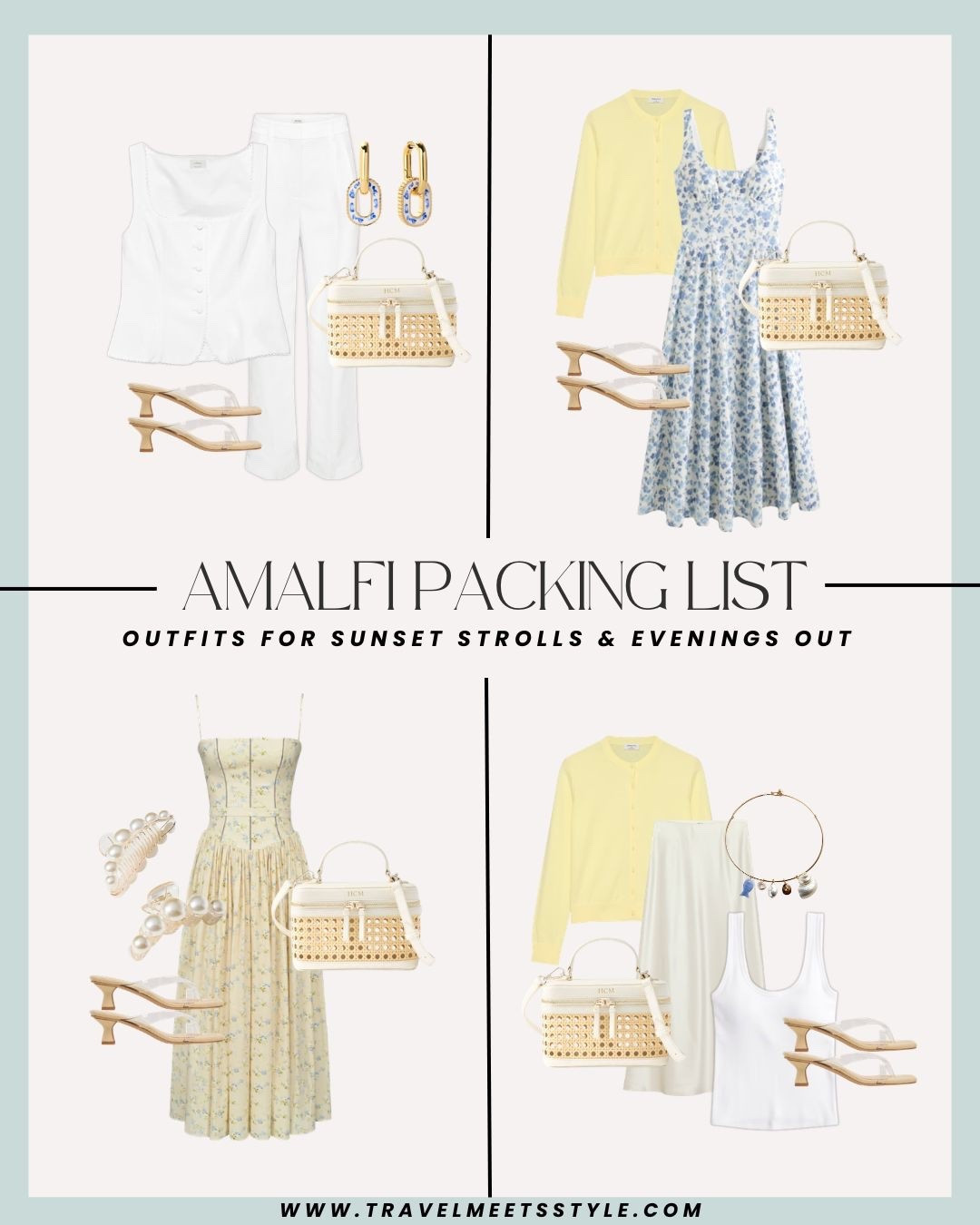 Headed to the Amalfi Coast and need some help packing? This is your destination for the ultimate Amalfi Coast packing list 🌊 Explore here for Italy outfit ideas for every adventure and visit travelmeetsstyle.com to read the full post ☀️

#LTKTravel