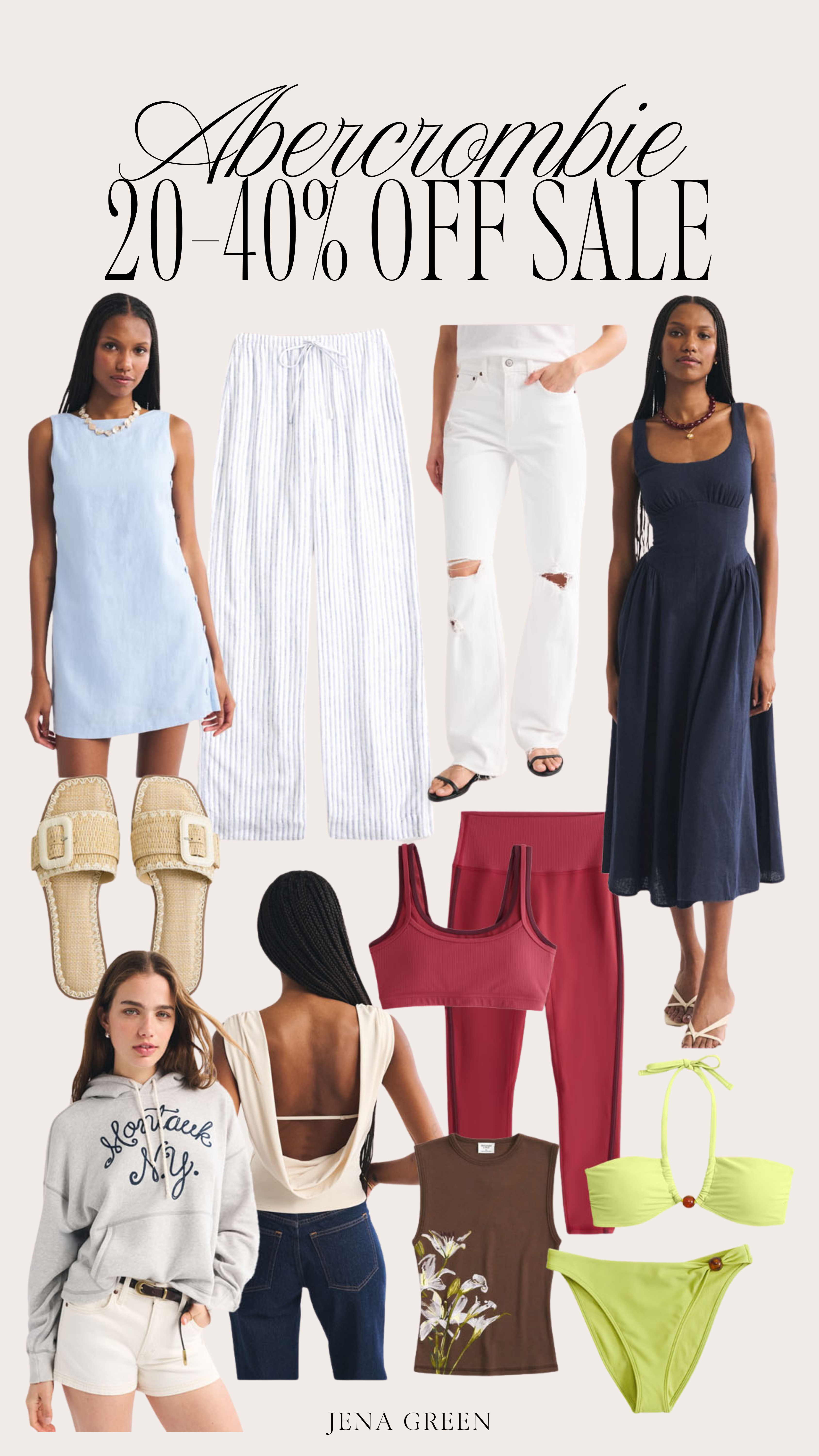 code AFSUMMER for extra % off | Abercrombie Sale | Abercrombie 20-40% Off Sale | Abercrombie Deals | Abercrombie Memorial Day Sale  

 #LTKootd #LTKSaleAlert