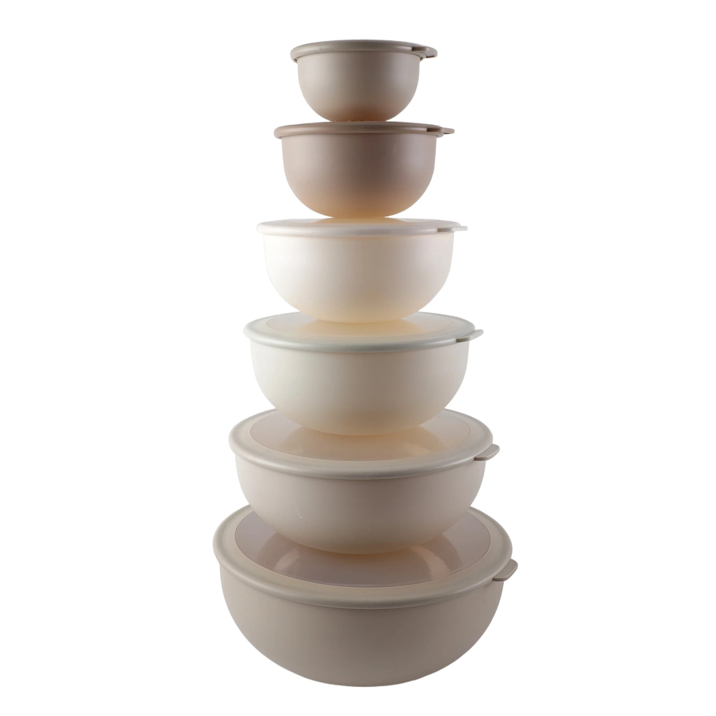 Cook with Color 12-Piece Silicone Nesting Mixing Bowl Set with Lids for Kitchen, Dishwasher & Mic... | Walmart (US)