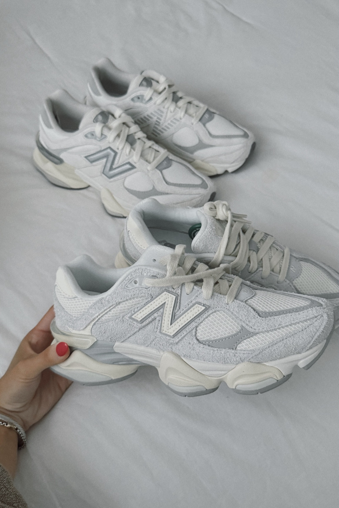 New Balance 9060s
(6.5 men’s)