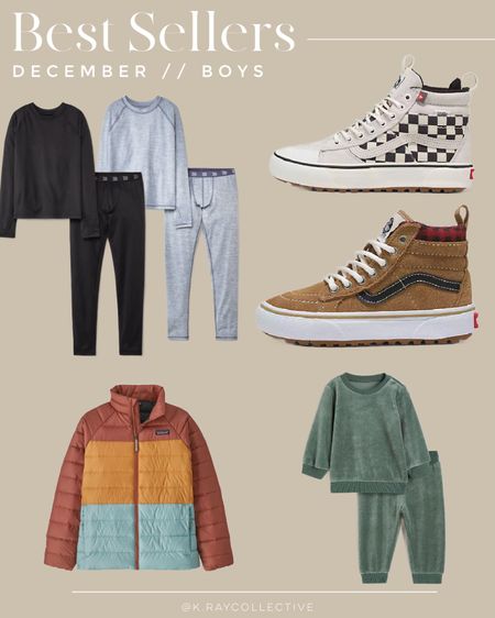 Here’s our best selling links in boys clothing and shoes for the month of December.  My favorite layering jacket for the ski slopes, $10 base layers for skiing, and a great sneaker that’s made for the snow and mountains. 

#BoysShoes #BoysnowShoe #SkiOutfit #KidsSkiOutfit #BaseLayers #Underwear #ToddlerOutfits #BoysOutfits #WinterJackets

#LTKtravel #LTKkids #LTKSeasonal