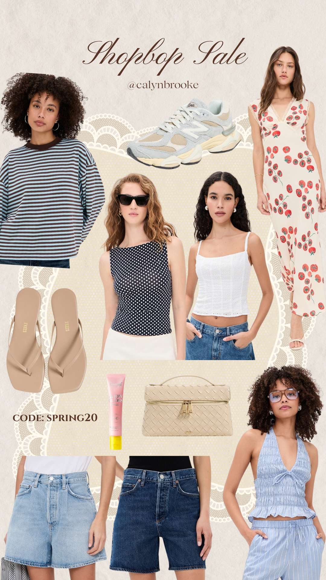 Shopbop is doing 20% off sitewide! Use code SPRING20  

 #LTKgrwm #LTKootd #LTKSaleAlert