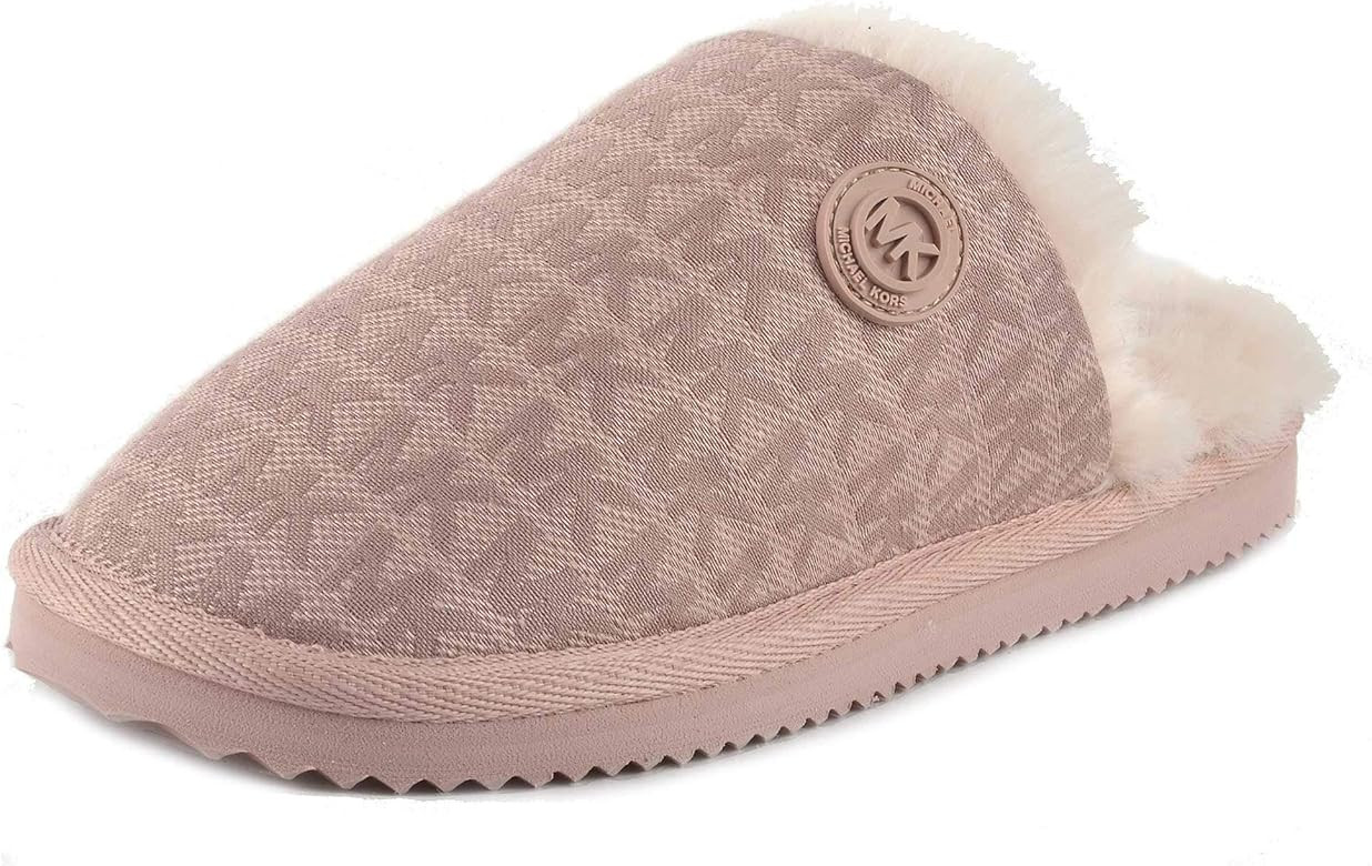 Amazon.com | Michael Kors Janis Slipper Soft Pink 5 M | Slippers | Amazon (US)