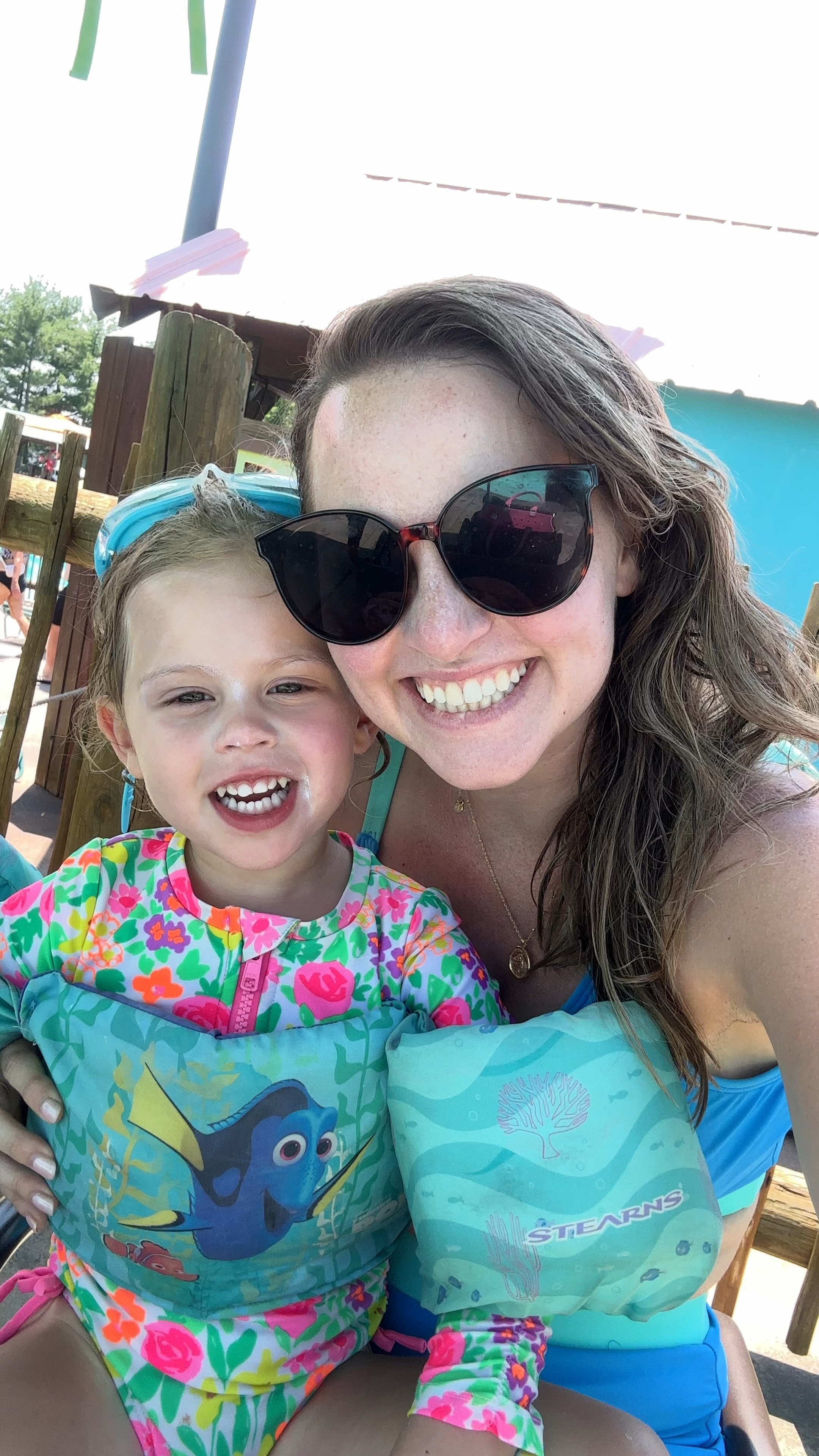 Mommy and me date to the pool before big kids head back to school! Linking her toddler swimsuit (same long sleeve zip up toddler swimsuit but exact print is sold out). My two piece is a fave of mine this summer. Runs true to size. Love the blue & teal color blocking, high waist, fully booty coverage & great support up top! 


Mom swimsuit, Amazon finds, target kids clothes, Toddler swimsuit, puddle jumper, coast guard approved life jacket, kids goggles, snap back goggles, swim bag essentials, gold necklace, Amazon swimsuits 


#LTKKids #LTKSeasonal #LTKFamily