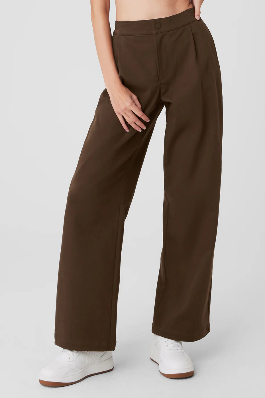 Alo Yoga� | Road Trip Trouser in Espresso Brown, Size: Medium | Alo Yoga (US)