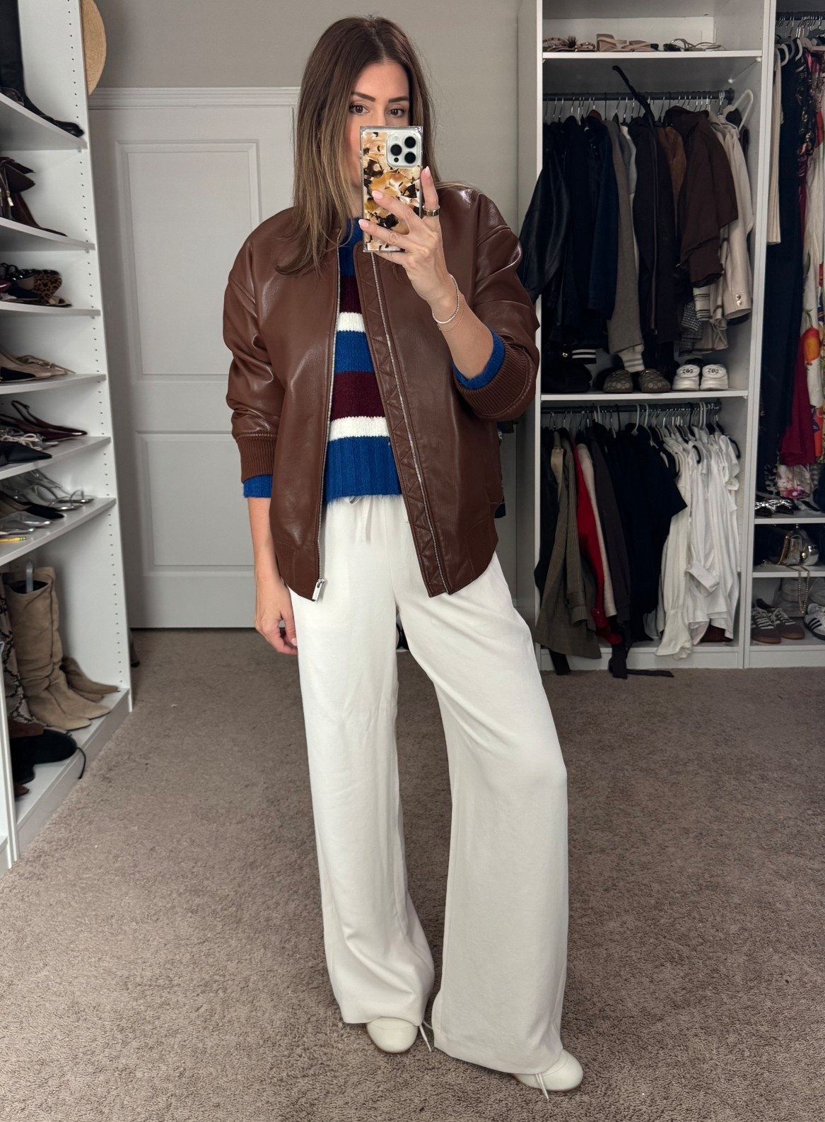 Exact jacket is old, small in sweater, medium in pants 

#LTKSeasonal #LTKStyleTip #LTKShoeCrush