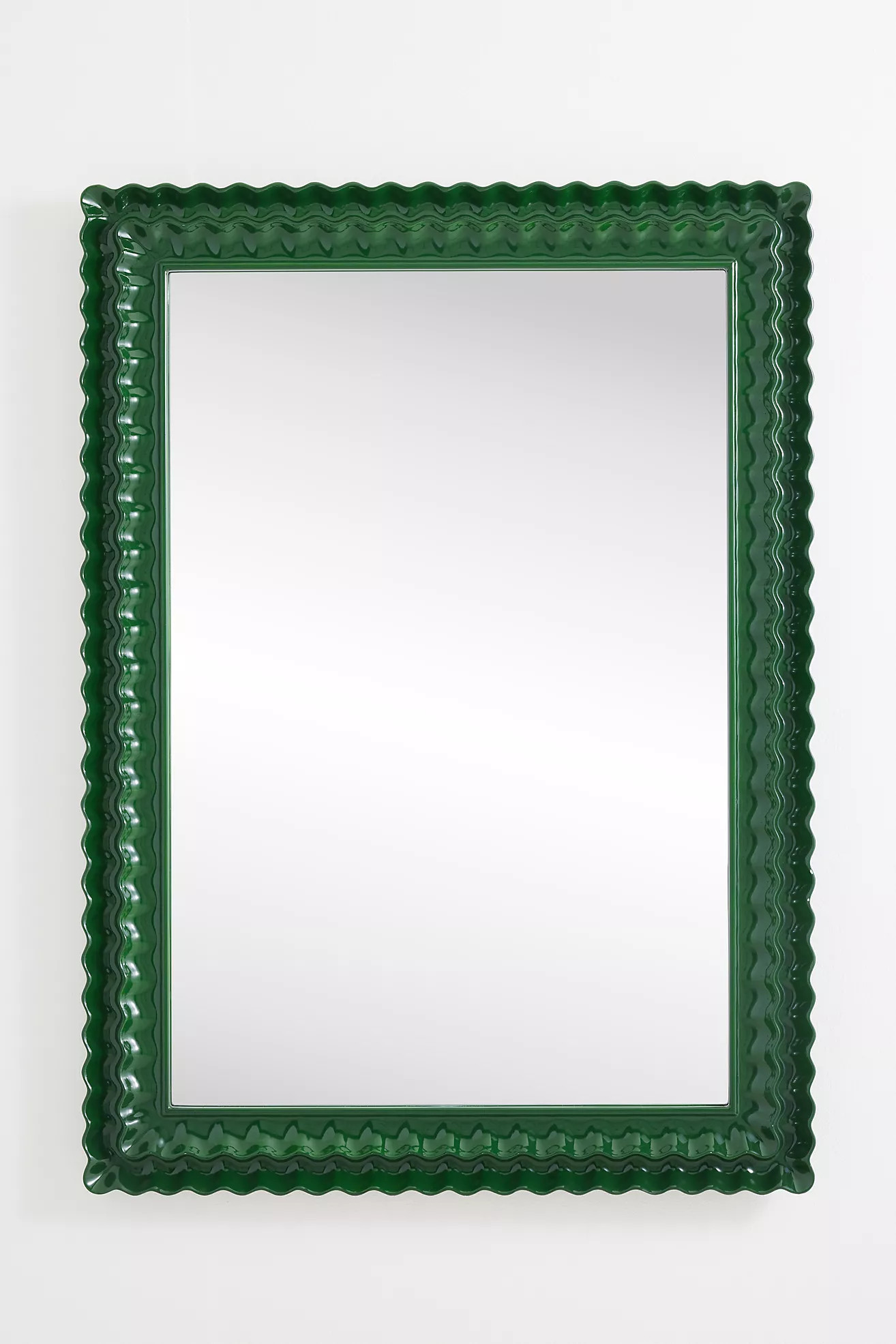 Phillippa Scalloped Portrait Wall Mirror | Anthropologie (US)