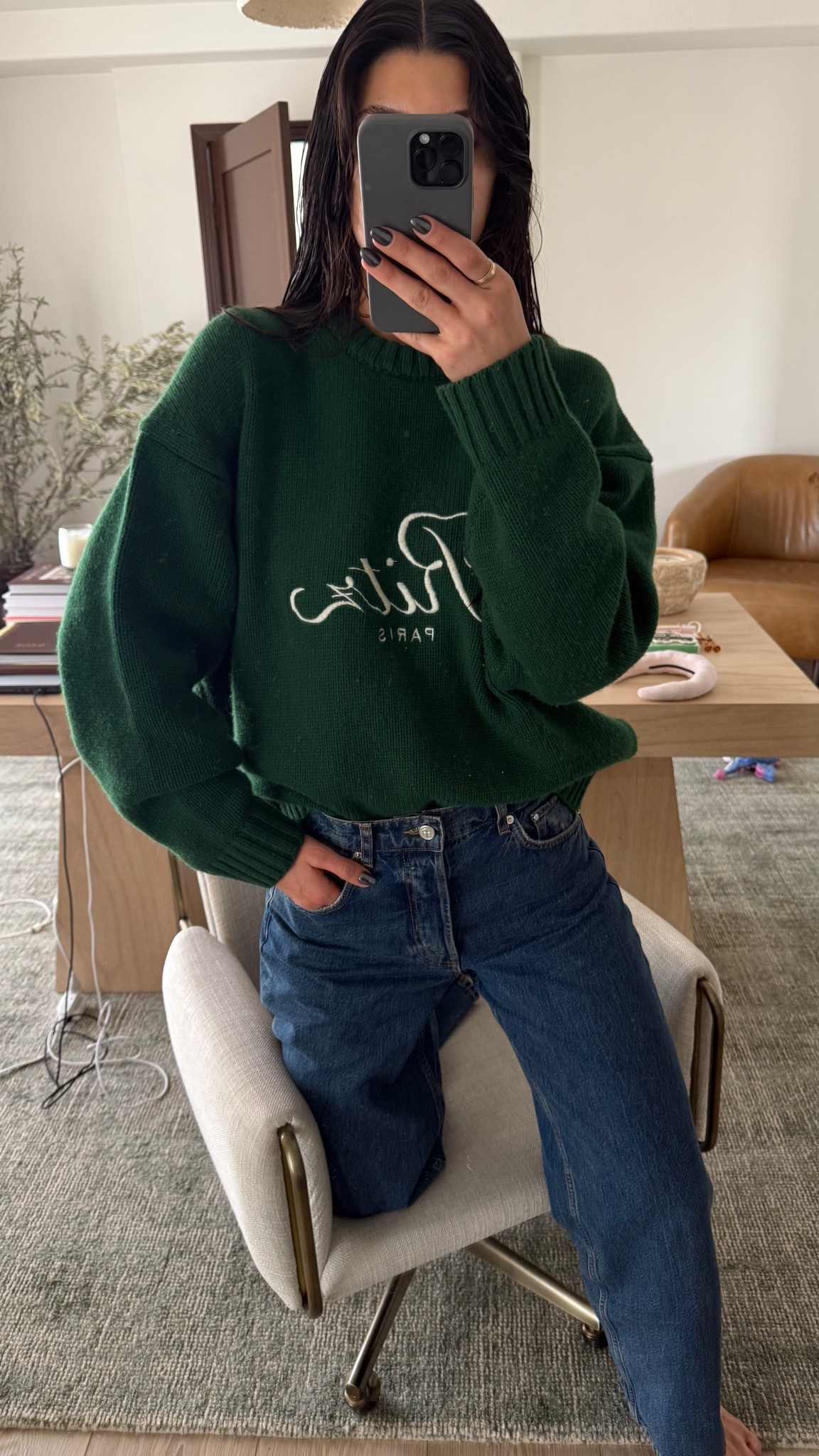 Sweater - medium
Denims - 26