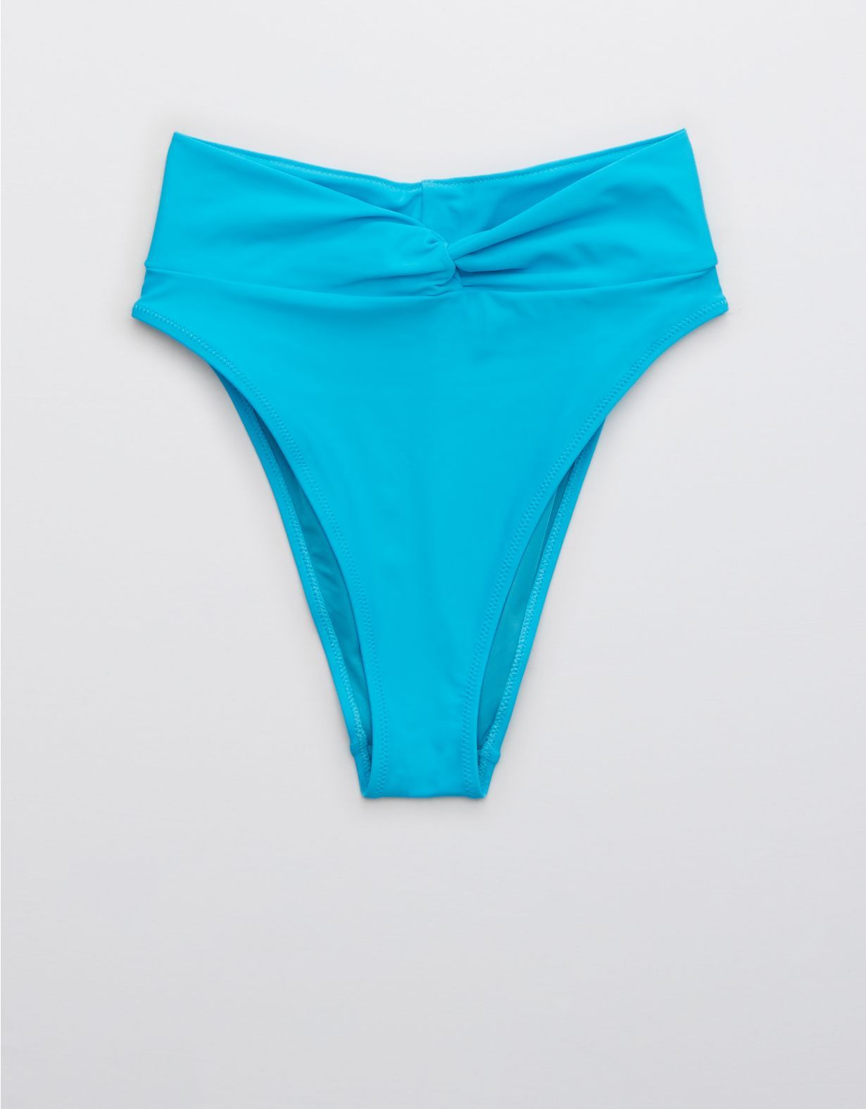 Aerie Twist High Cut Cheeky Bikini Bottom | American Eagle Outfitters (US & CA)