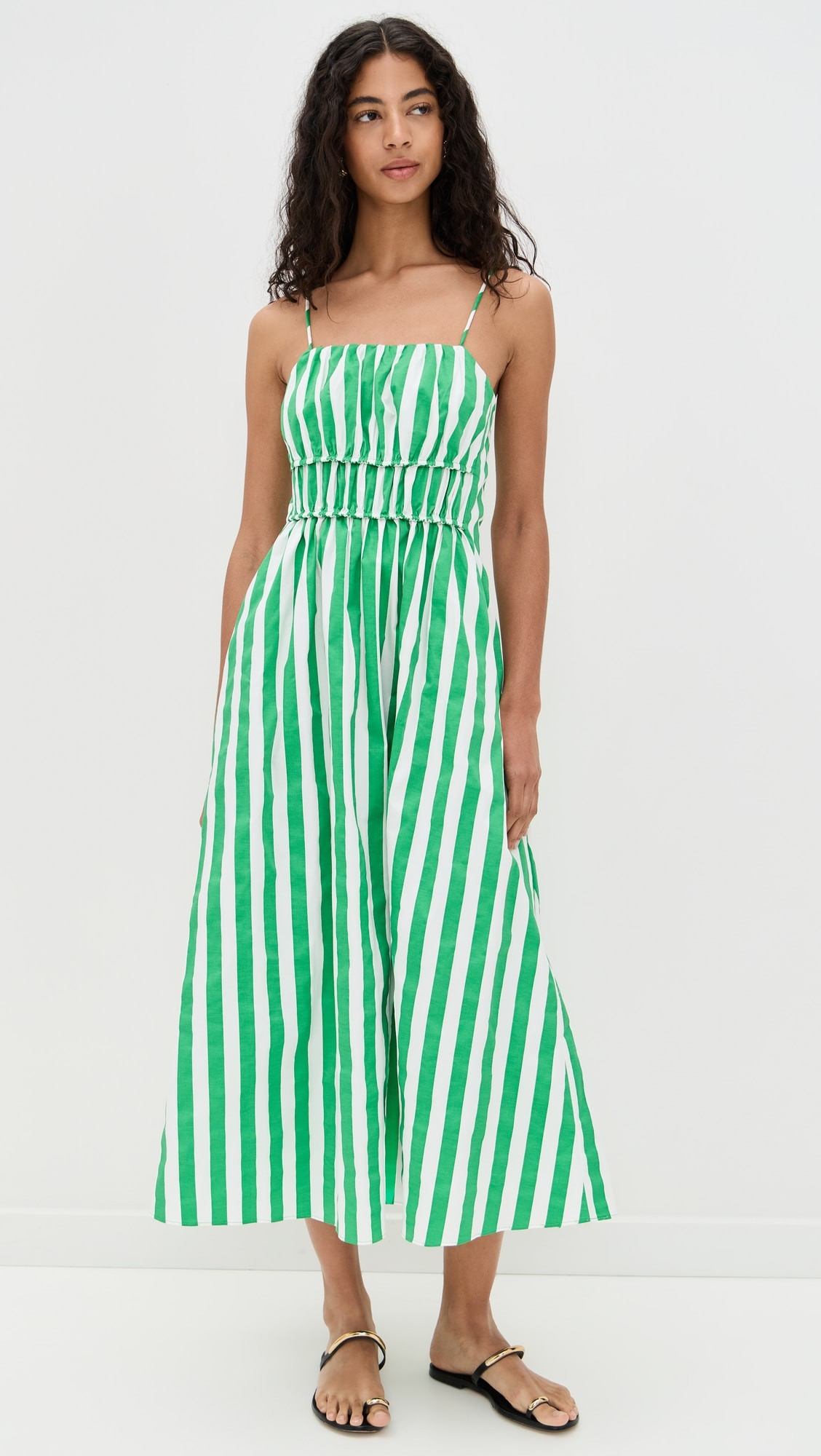 Striped Midi Dress | Shopbop