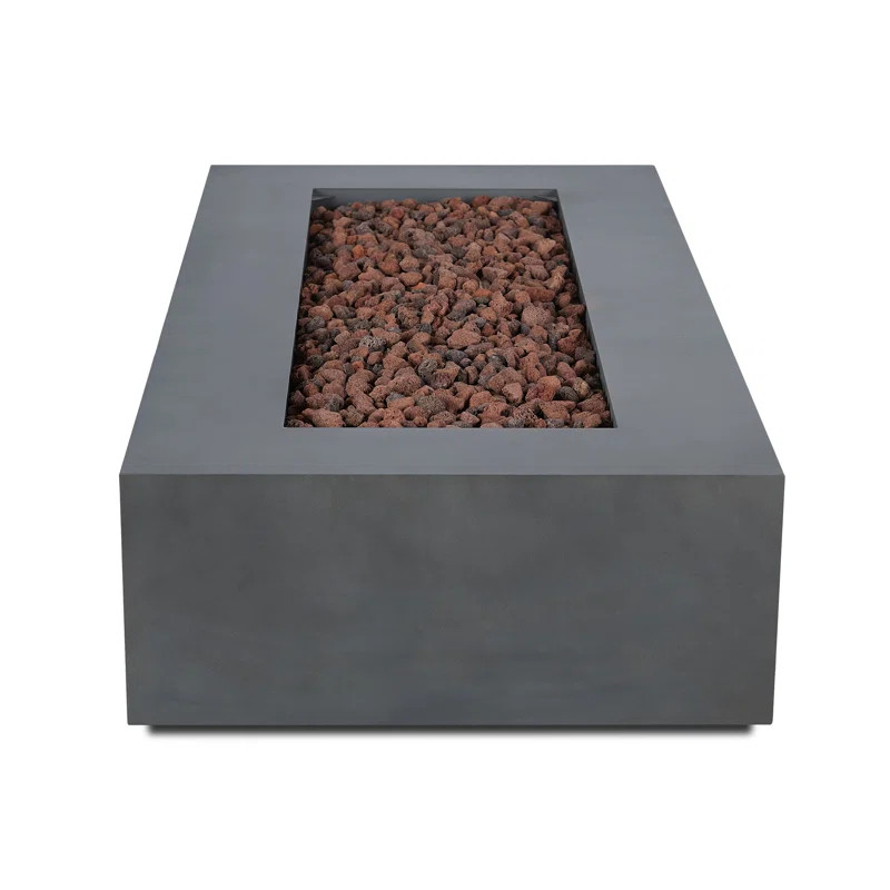 AEGEAN Propane / Natural Gas Outdoor Fire Pit Table | Wayfair North America