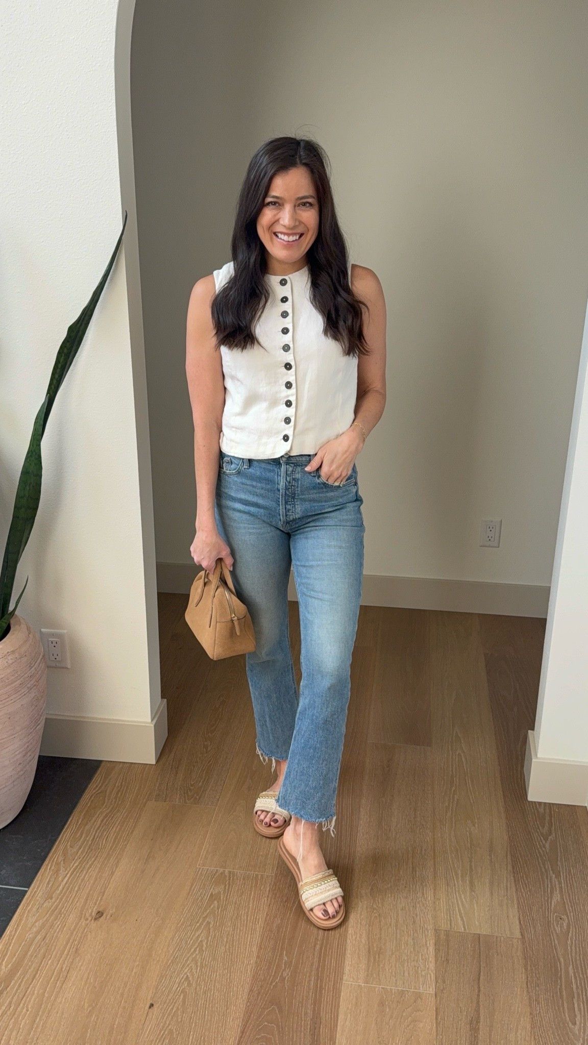 @Madewell sale! I love this tank for summer. Wearing my TTS.

#LTKxMadewell #LTKSaleAlert