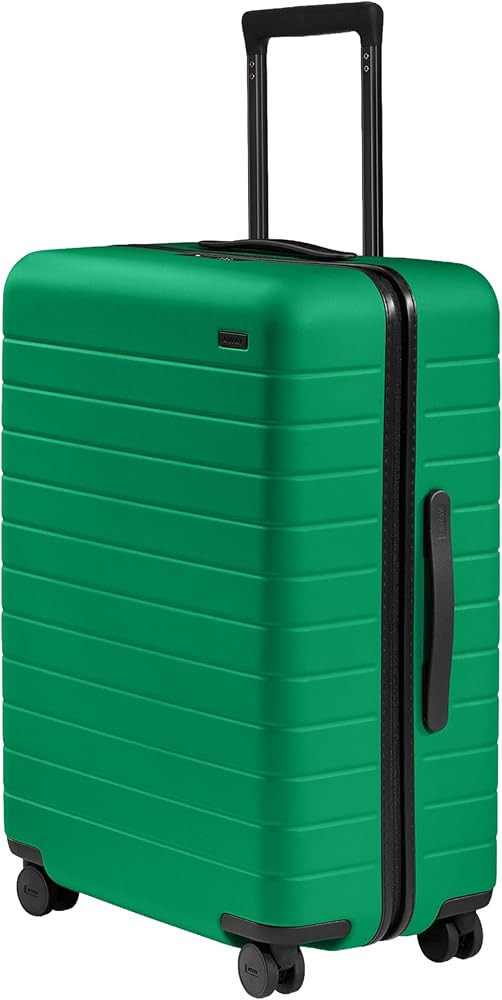Away Amazon Exclusive Medium Checked Luggage - 26-Inch Lightweight Hardside Suitcase with Custom ... | Amazon (US)
