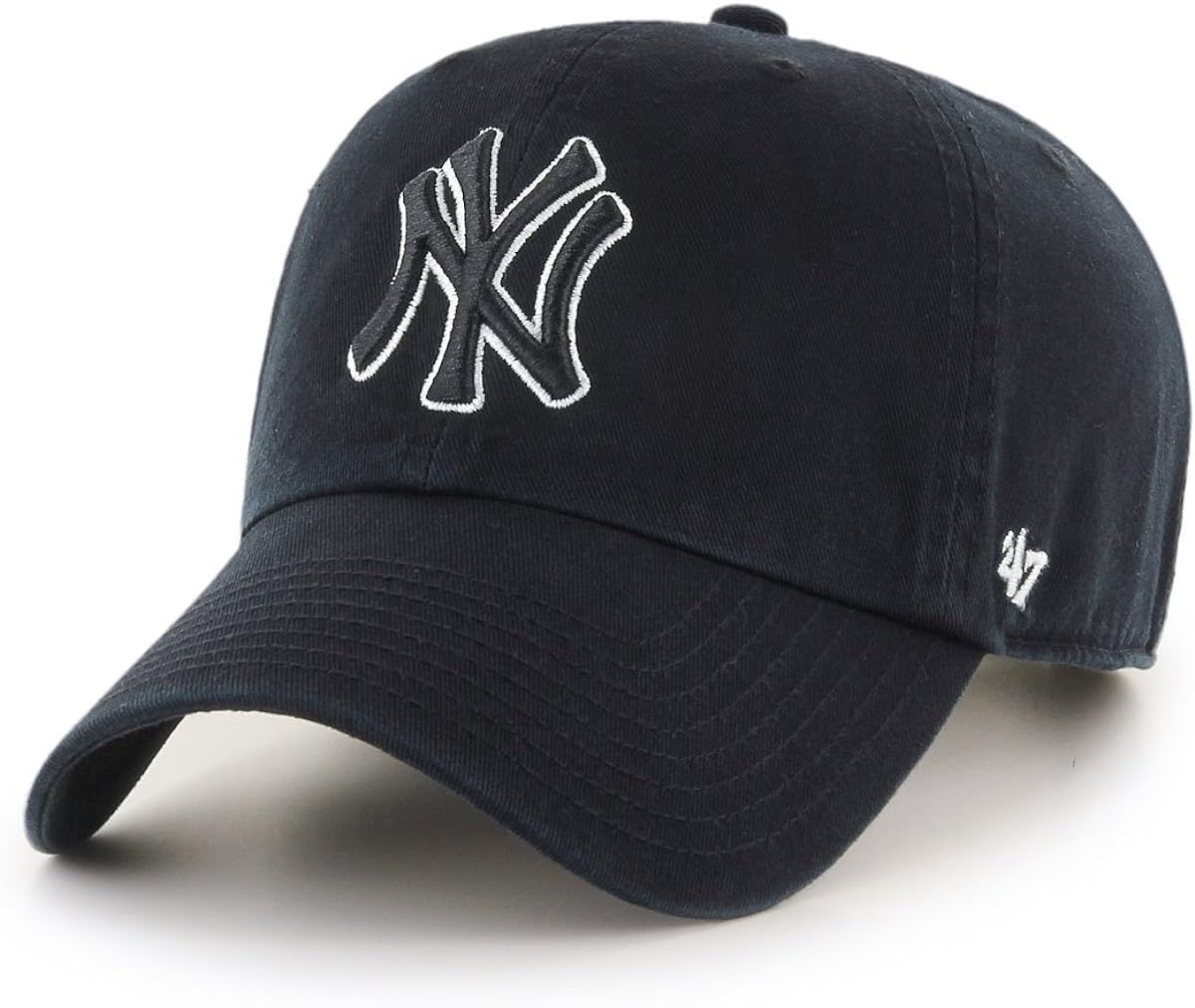 Amazon.com : MLB New York Yankees Men's Clean Up Cap, Black : Sports Fan Baseball Caps : Sports &... | Amazon (US)
