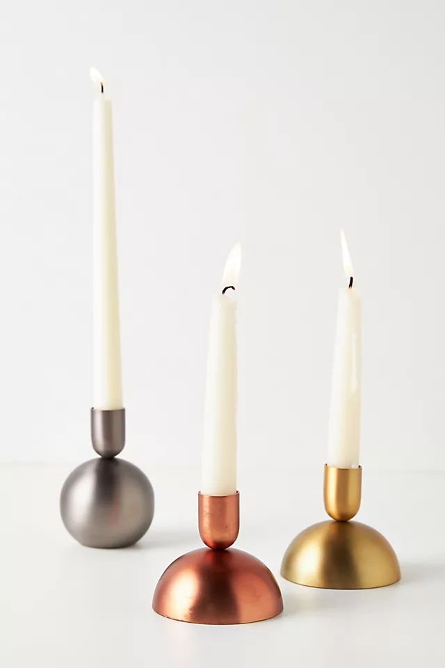 Realm Taper Candle Holder | Anthropologie (US)