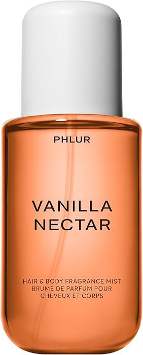 PHLUR Vanilla Nectar Body Mist - Hair & Body Fragrance Mist - Whipped Vanilla Body Spray with Pap... | Amazon (US)