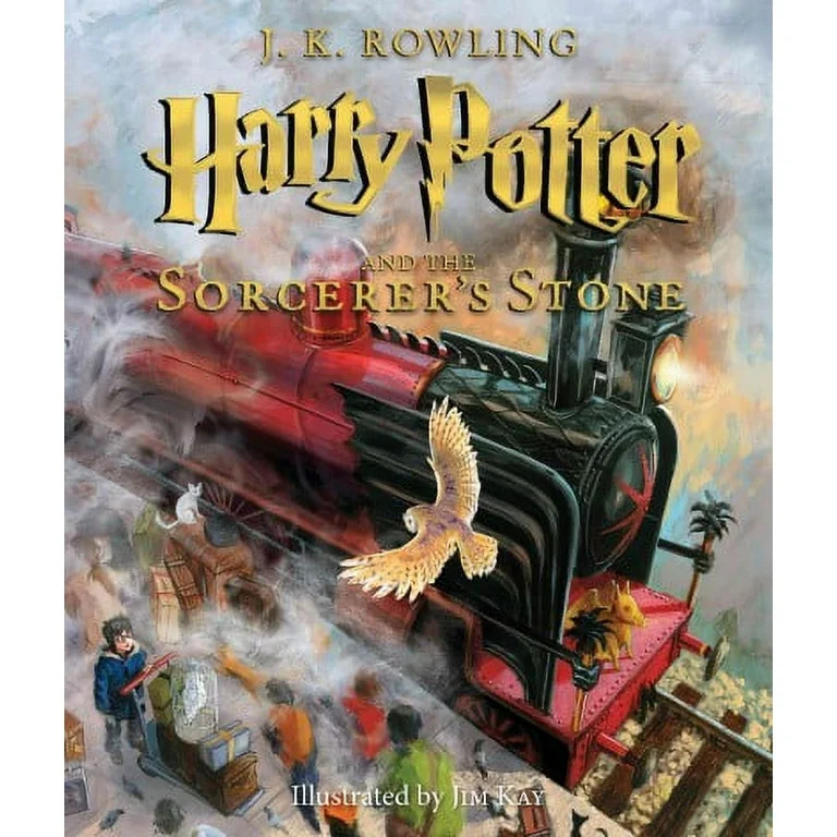 Harry Potter: Harry Potter and the Sorcerer's Stone : Illustrated Edition | Walmart (US)