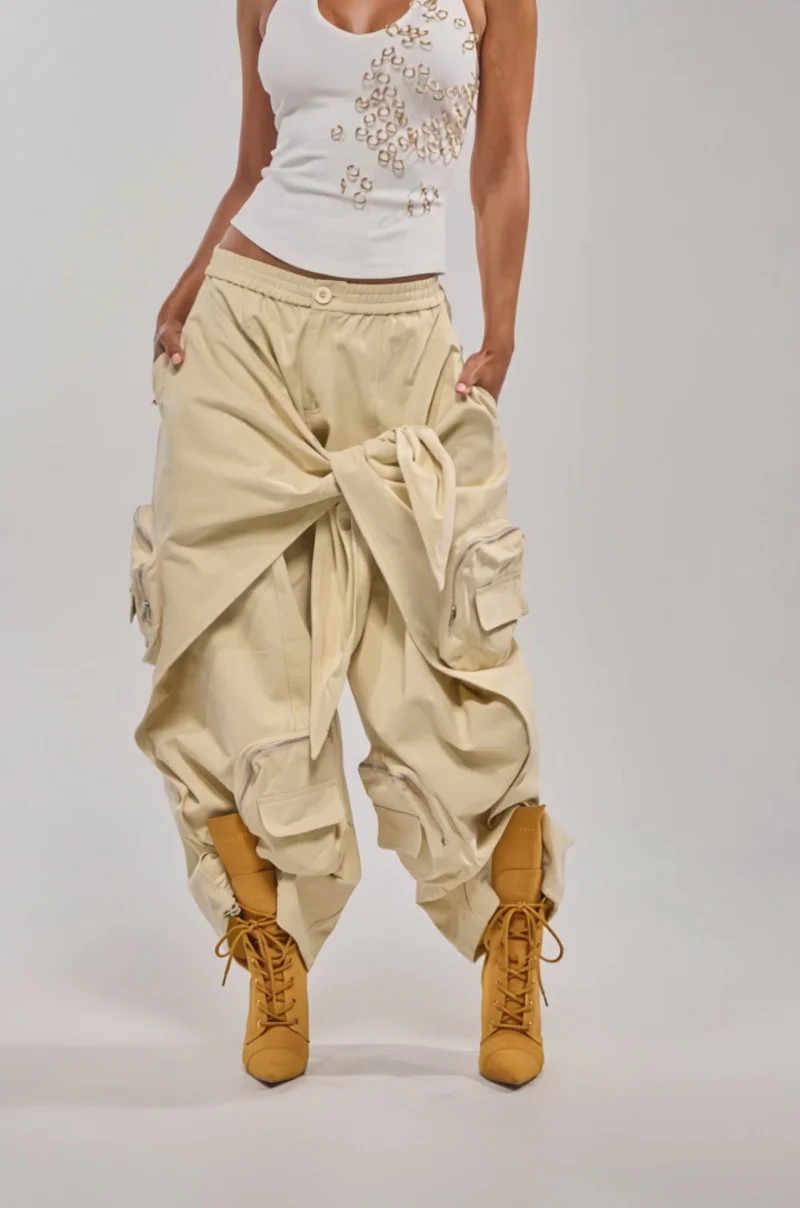 DO THE MOST TIE FRONT PANT | AKIRA