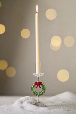 Yuletide Glass Candle Holder | Anthropologie (US)