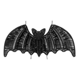 Red Shed 18 in. Indoor/Outdoor Rattan Bat Halloween Wall Hanging | Tractor Supply