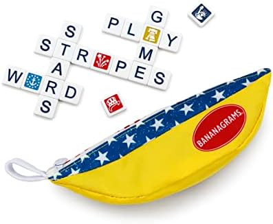Bananagrams Stars and Stripes Themed Edition Family Board Game | Amazon (US)