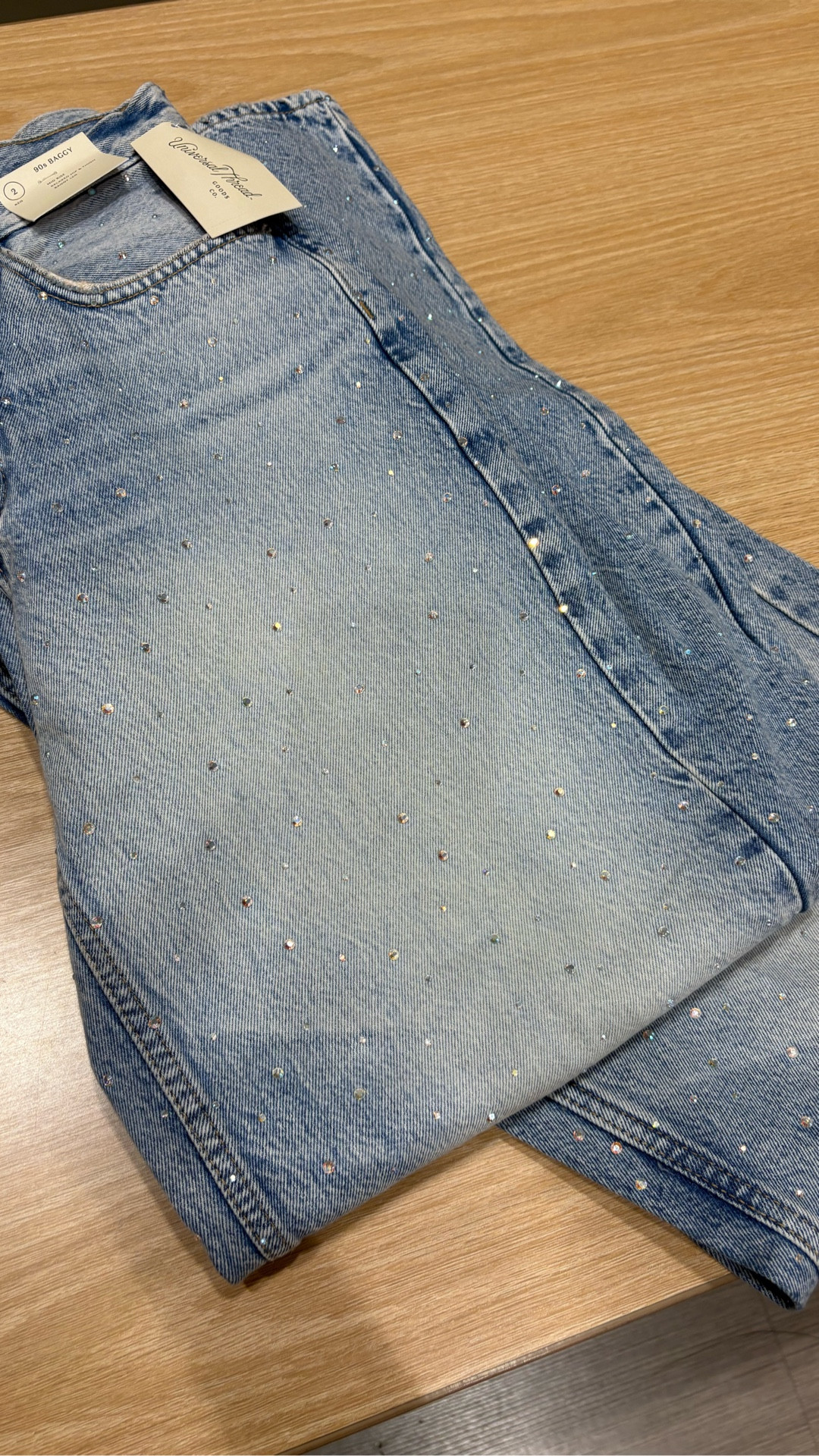 Love love love these rhinestone 90’s baggy jeans from Target. These absolutely will sell out so I would snag a pair before you can’t get them again. 

#LTKFindsUnder50 #LTKStyleTip #LTKOver40